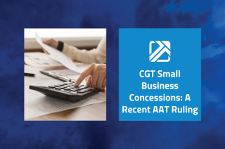CGT Small Business Concessions: A Recent AAT Ruling